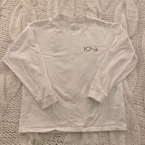 mens polar longsleeve tee medium